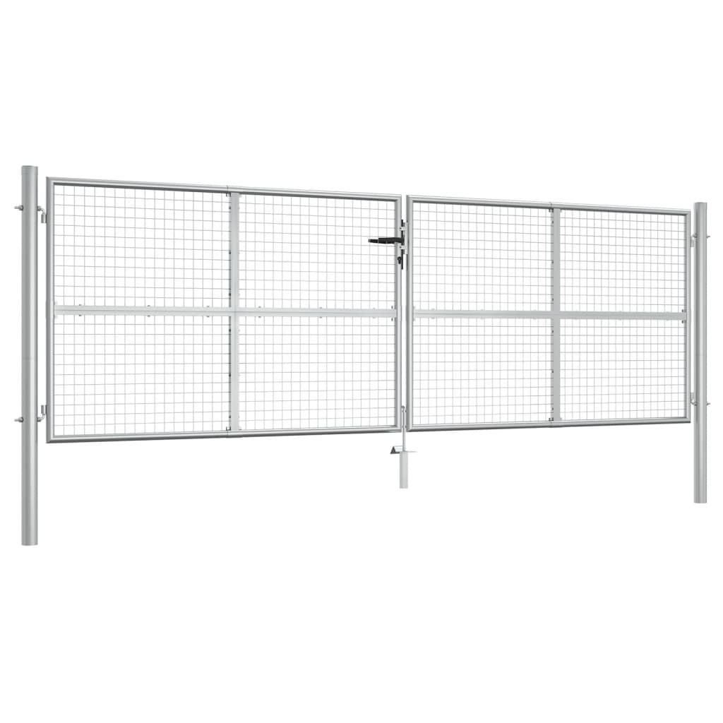 Gartentor Verzinkter Stahl 400 X 100 Cm