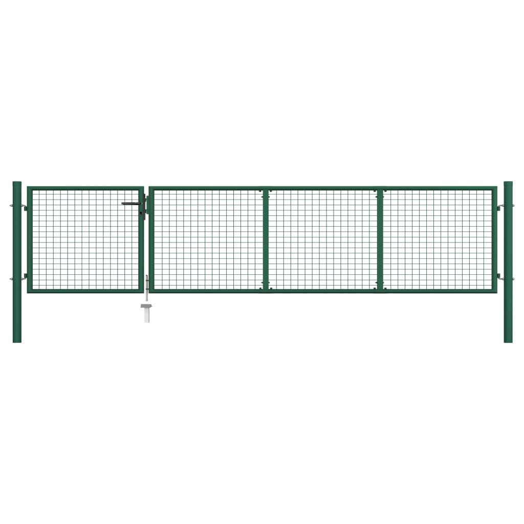Gartentor Aus Stahl 350 X 75 Cm