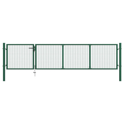 Gartentor Aus Stahl 350 X 75 Cm