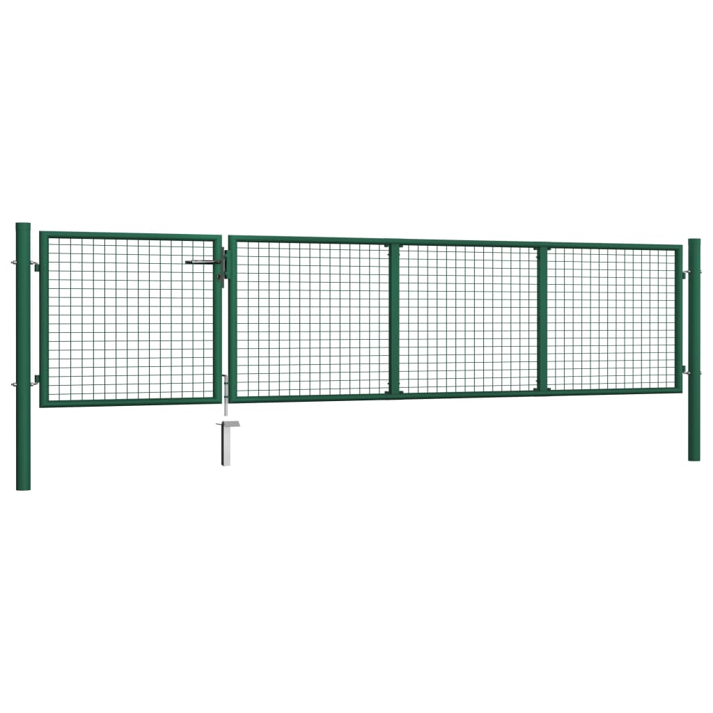 Gartentor Aus Stahl 350 X 75 Cm