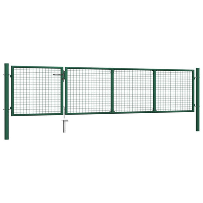 Gartentor Aus Stahl 350 X 75 Cm