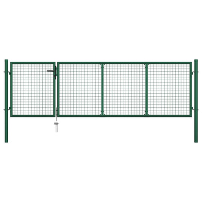 Gartentor Aus Stahl 350 X 100 Cm