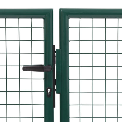Gartentor Aus Stahl 350 X 100 Cm