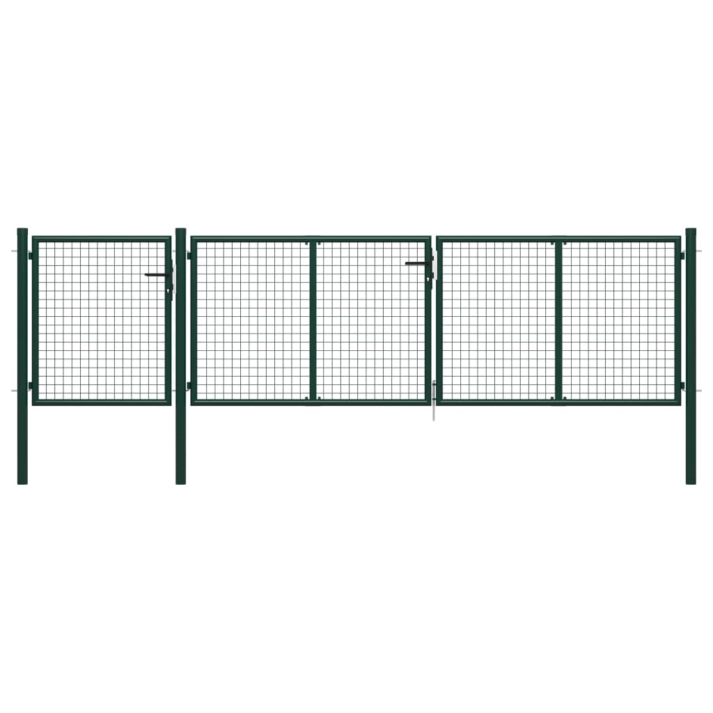 Gartentor Aus Stahl 400 X 100 Cm