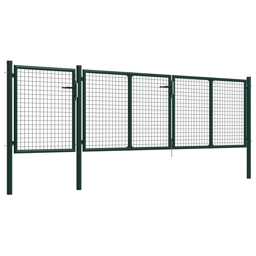 Gartentor Aus Stahl 400 X 100 Cm