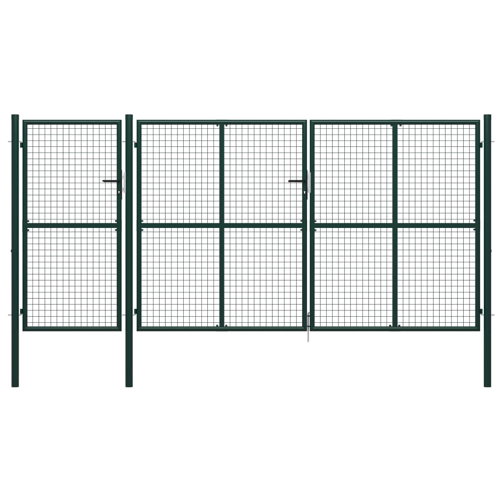 Gartentor Aus Stahl 400 X 150 Cm