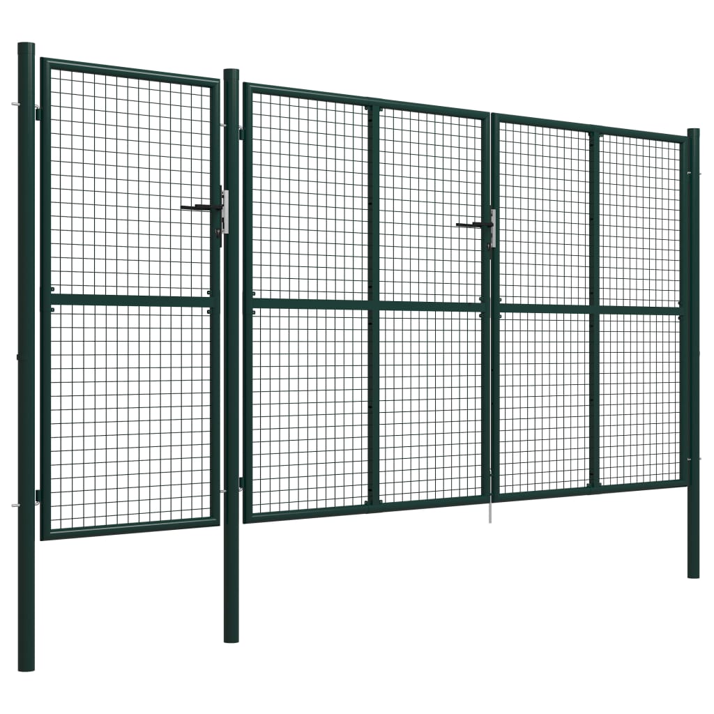 Gartentor Aus Stahl 400 X 150 Cm