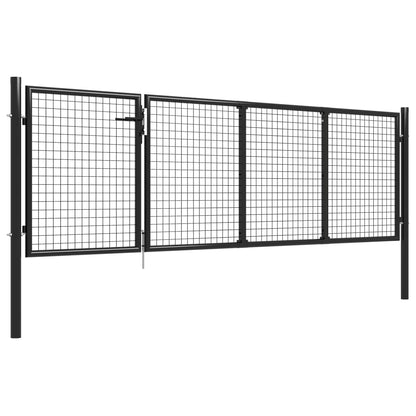Gartentor Aus Stahl 350 X 75 Cm