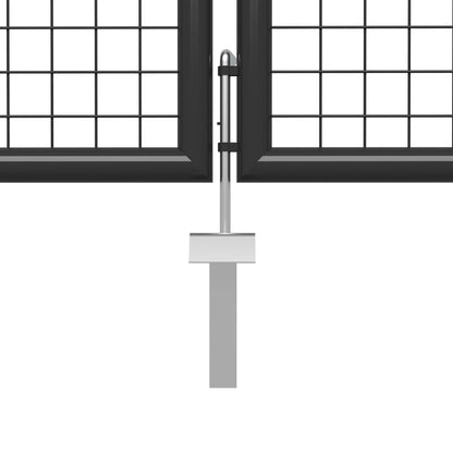 Gartentor Aus Stahl 350 X 100 Cm