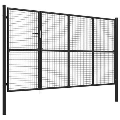 Gartentor Aus Stahl 350 X 150 Cm