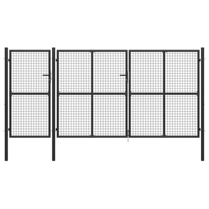 Gartentor Stahl 400 X 150 Cm