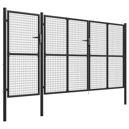 Gartentor Stahl 400 X 150 Cm