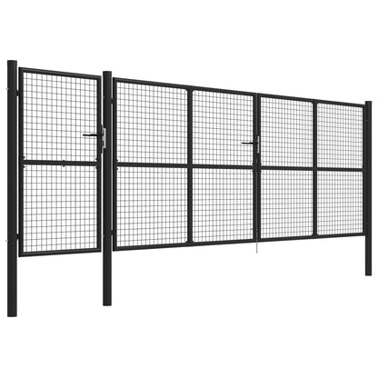 Gartentor Stahl 500×150 Cm