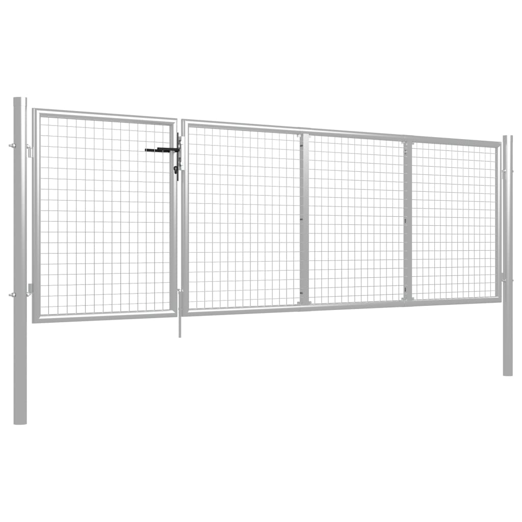 Gartentor Aus Stahl 350 X 75 Cm