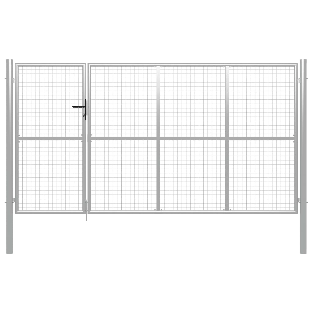 Gartentor Stahl 350 X 150 Cm N