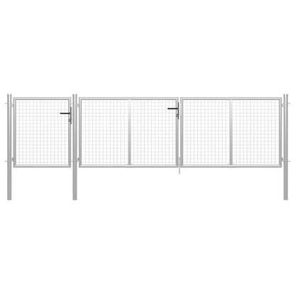 Gartentor Aus Stahl 400X100 Cm