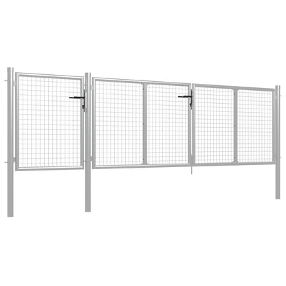Gartentor Aus Stahl 400X100 Cm