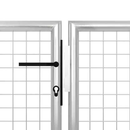 Gartentor Aus Stahl 400X100 Cm