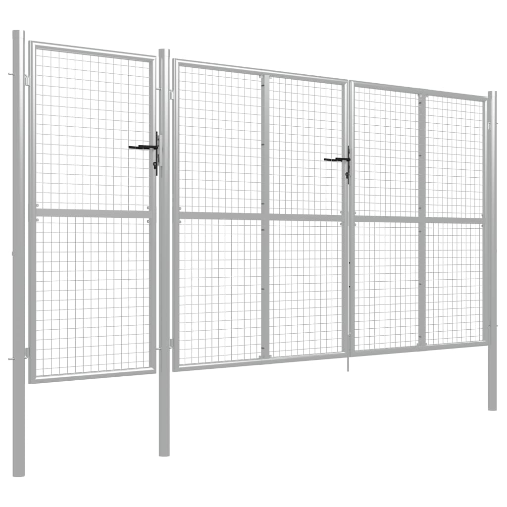 Gartentor Aus Stahl 400 X 150 Cm