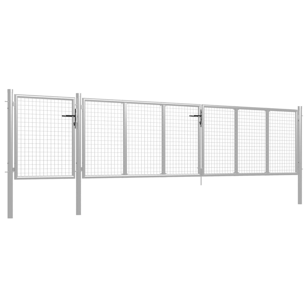Gartentor Aus Stahl 500 X 100 Cm