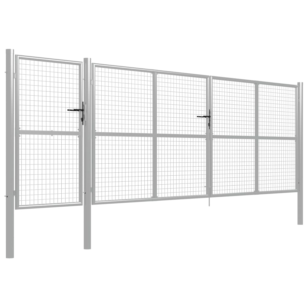 Gartentor Aus Stahl 500 X 150 Cm