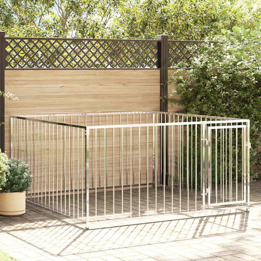 Outdoor-Hundezwinger 200×200×100 Cm