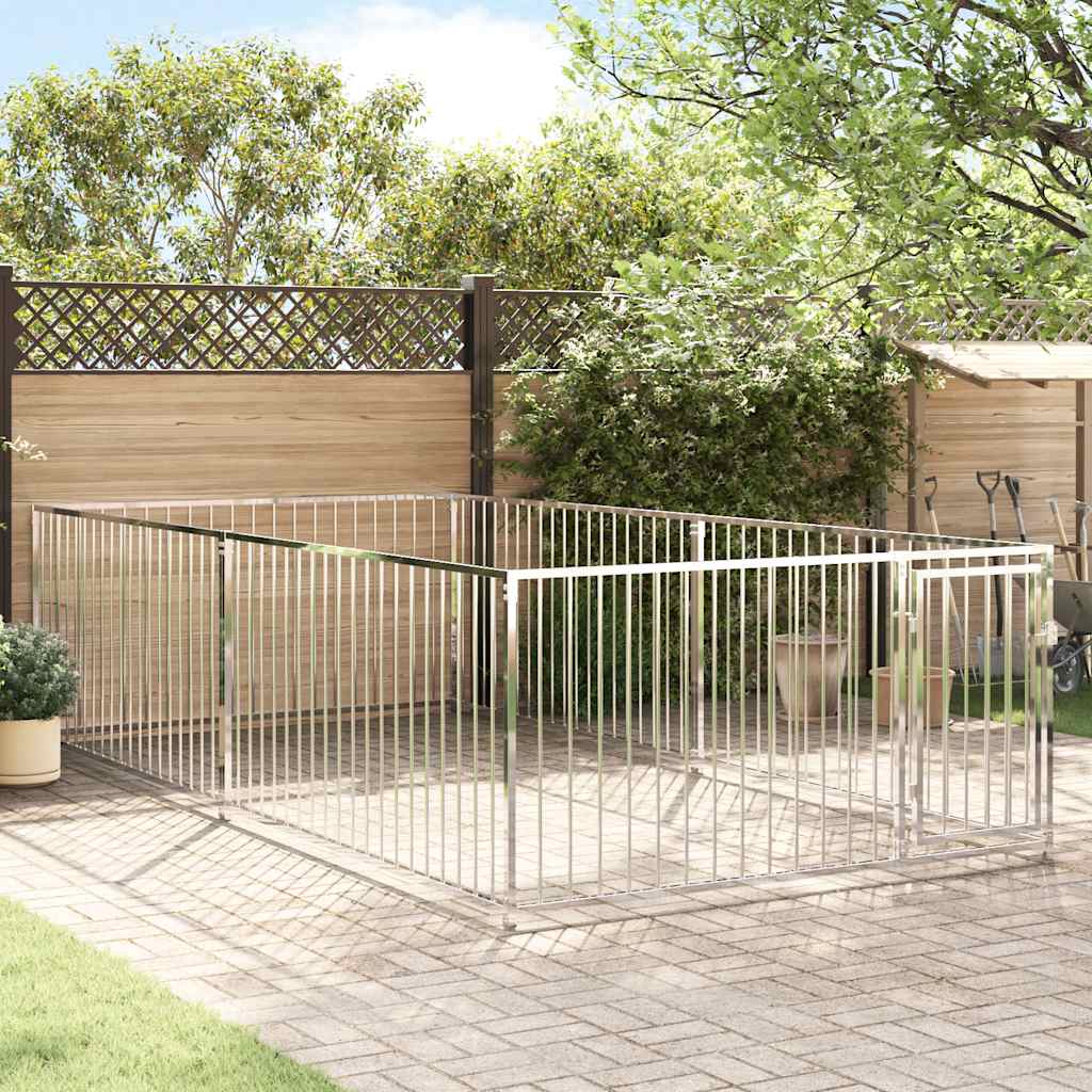 Outdoor-Hundezwinger 200×200×100 Cm