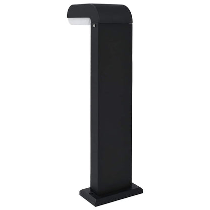 Gartenleuchte Led 9 W Schwarz Oval Silber