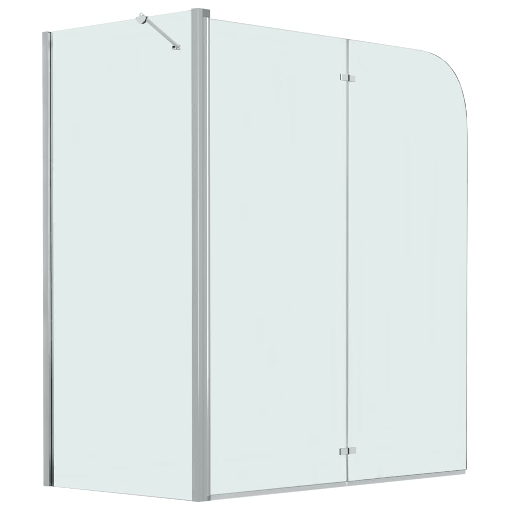 Badewannenaufsatz 2-Fach Faltbar Esg 120X68X130 Cm