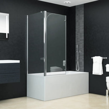 Badewannenaufsatz 2-Fach Faltbar Esg 120X68X130 Cm