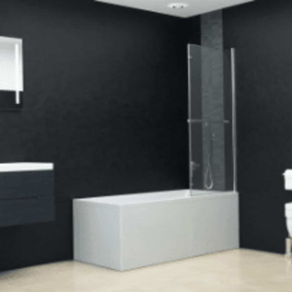 Faltbare Duschkabine 2 Paneele Esg 95 X 140 Cm