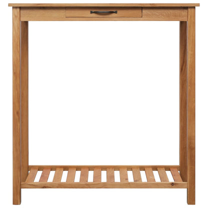 3-Tlg. Bar-Set Massivholz Eiche