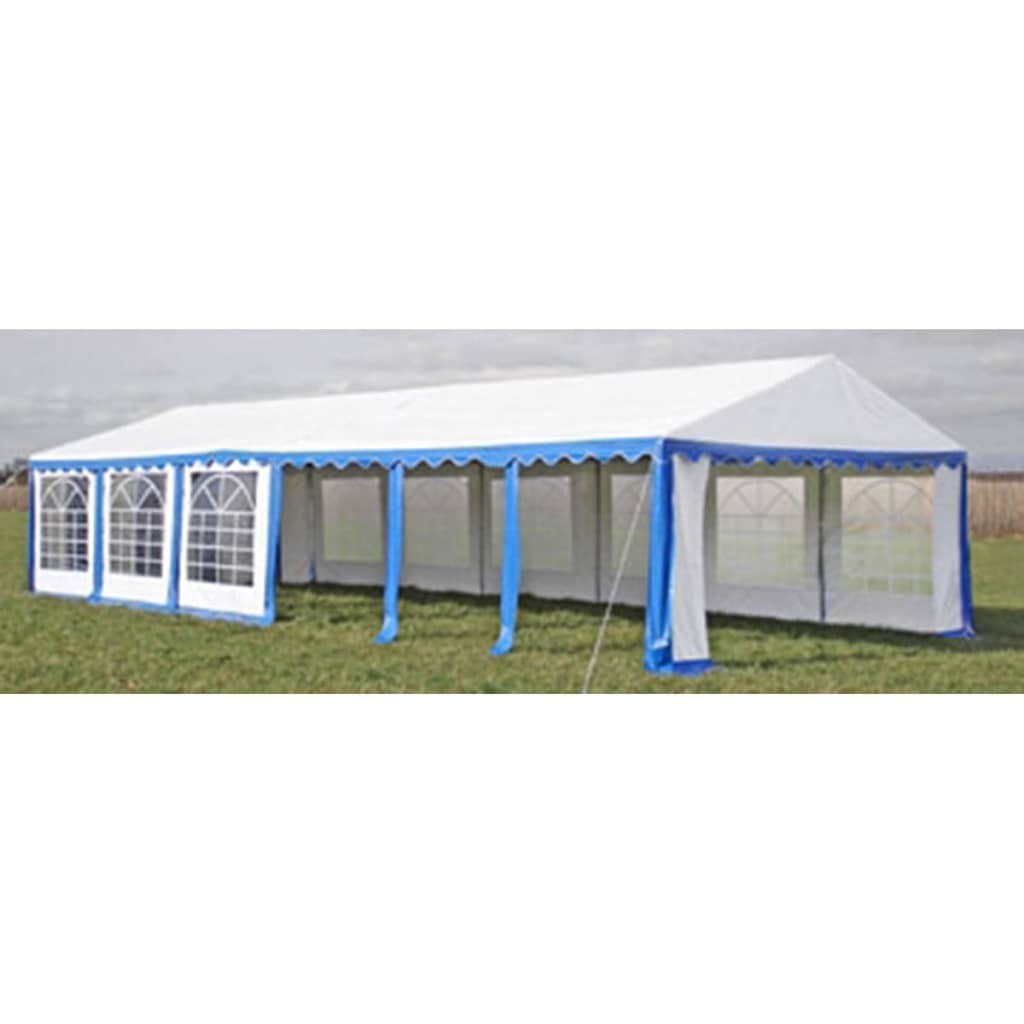 Ersatzdach Dachplane Seitenteile Festzelt Party Zelt 12 X 6M Blau&Weiß Weiß