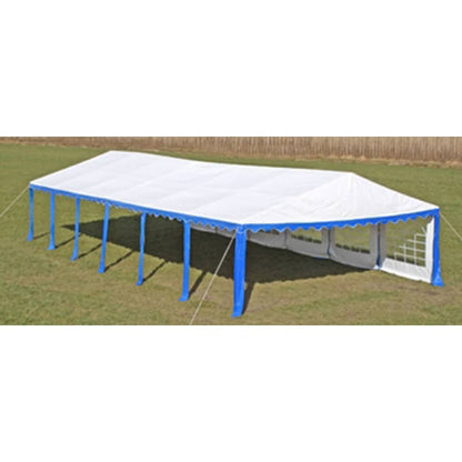 Ersatzdach Dachplane Seitenteile Festzelt Party Zelt 12 X 6M Blau&Weiß Weiß