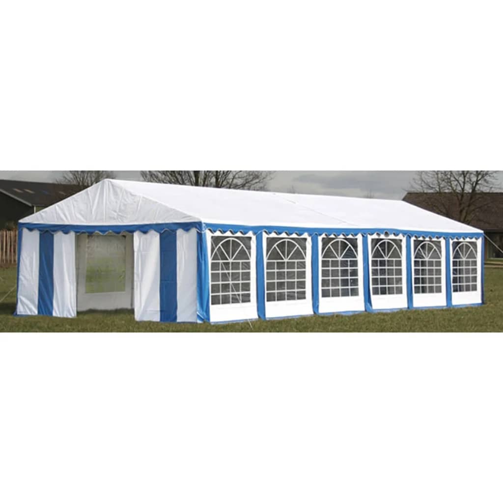 Ersatzdach Dachplane Seitenteile Festzelt Party Zelt 12 X 6M Blau&Weiß Weiß
