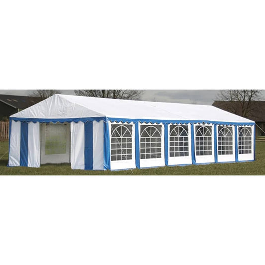 Ersatzdach Dachplane Seitenteile Festzelt Party Zelt 12 X 6M Blau&Weiß Weiß