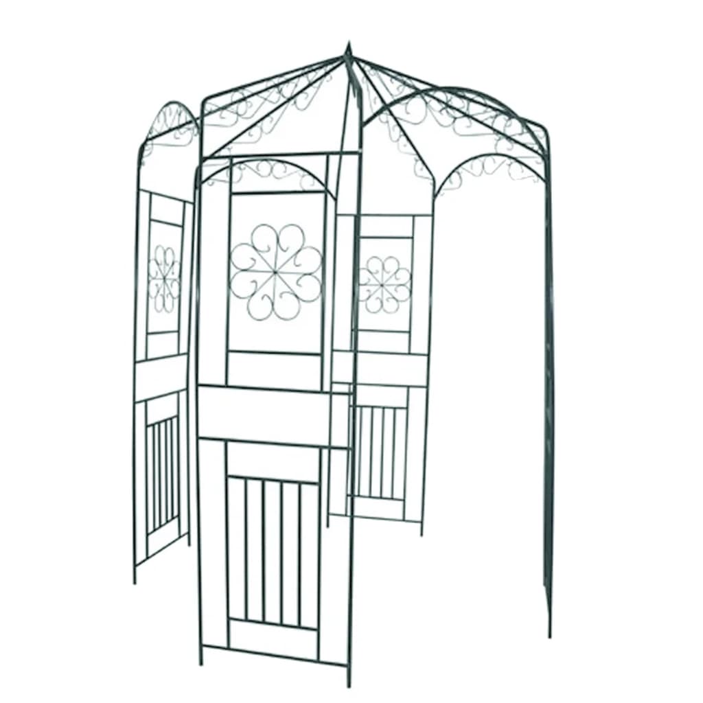 Rosenpavillon 250 Cm Dunkelgrün Creme