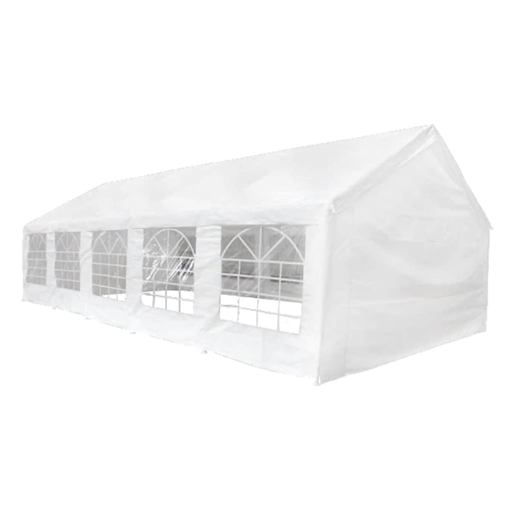 Partyzelt 10 × 5 M Weiß