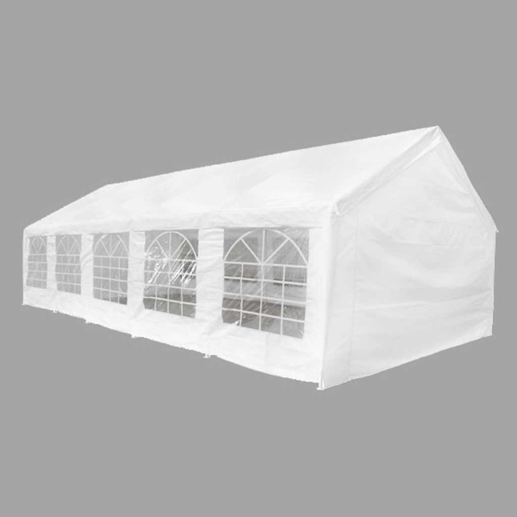 Partyzelt 10 × 5 M Weiß