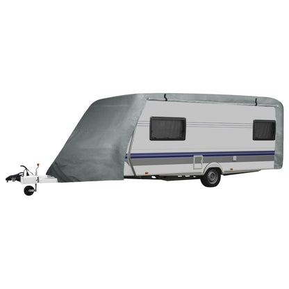 Wohnwagen-Abdeckung Grau Gr.