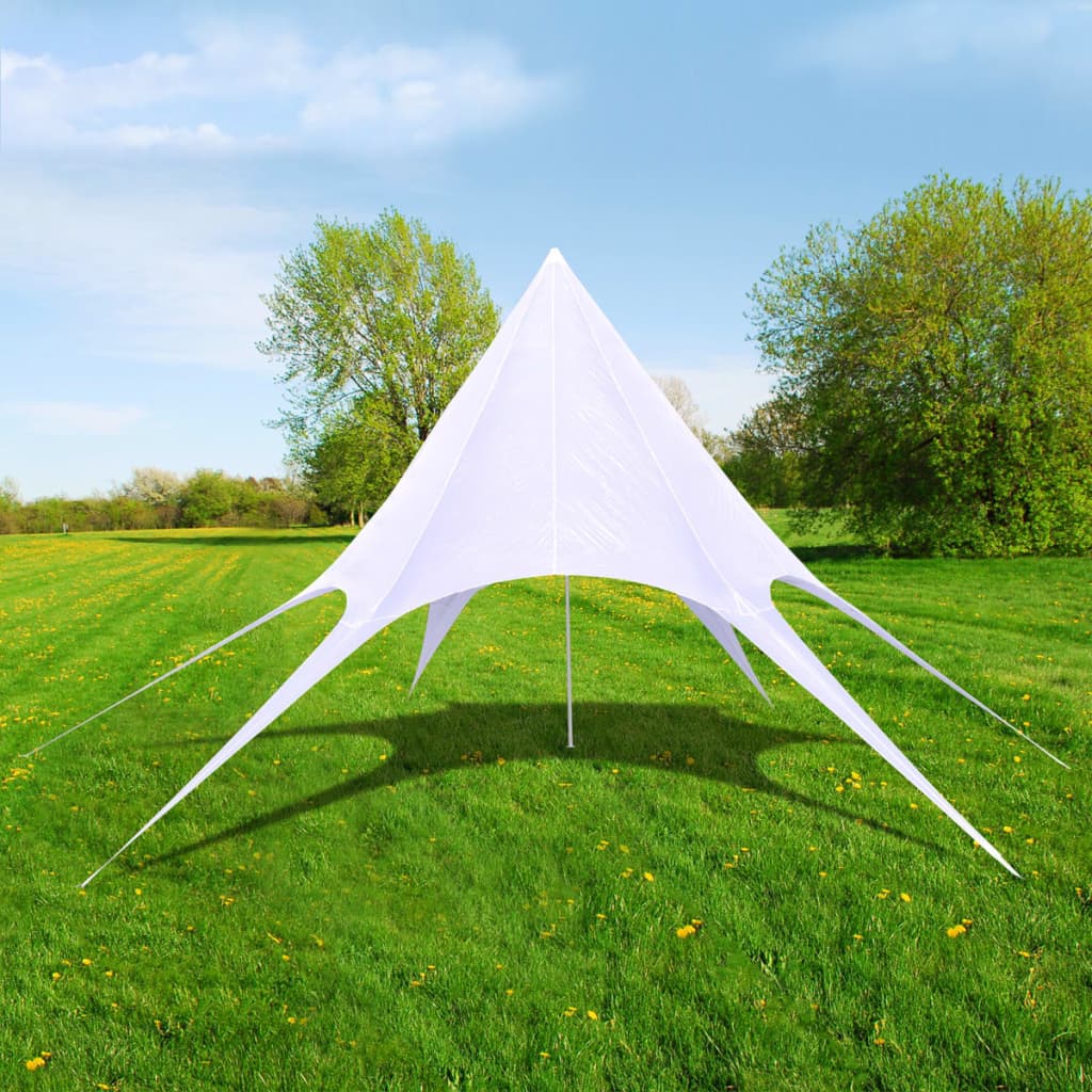 Gartenpavillon Hexagon Stern 12M