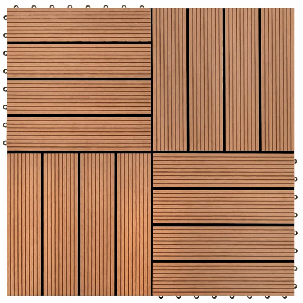 Wpc Fliese Barfussdiele Terrassenfliese Bodenfliese