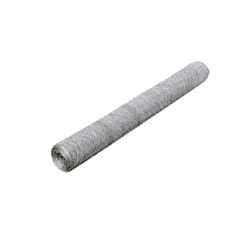 Drahtzaun Für Hühner Verzinkter Stahl 25X1 M N