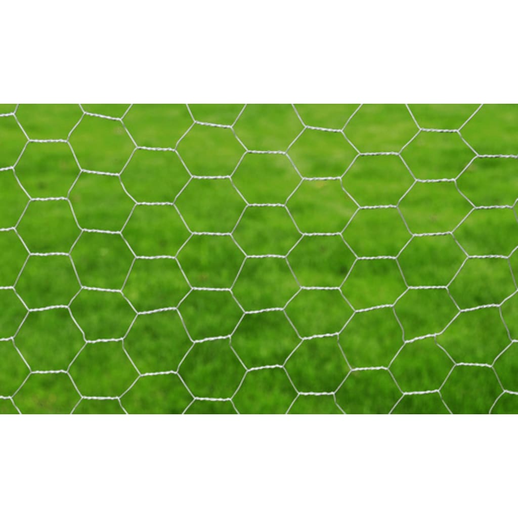 Drahtzaun Für Hühner Verzinkter Stahl 25X1 M N