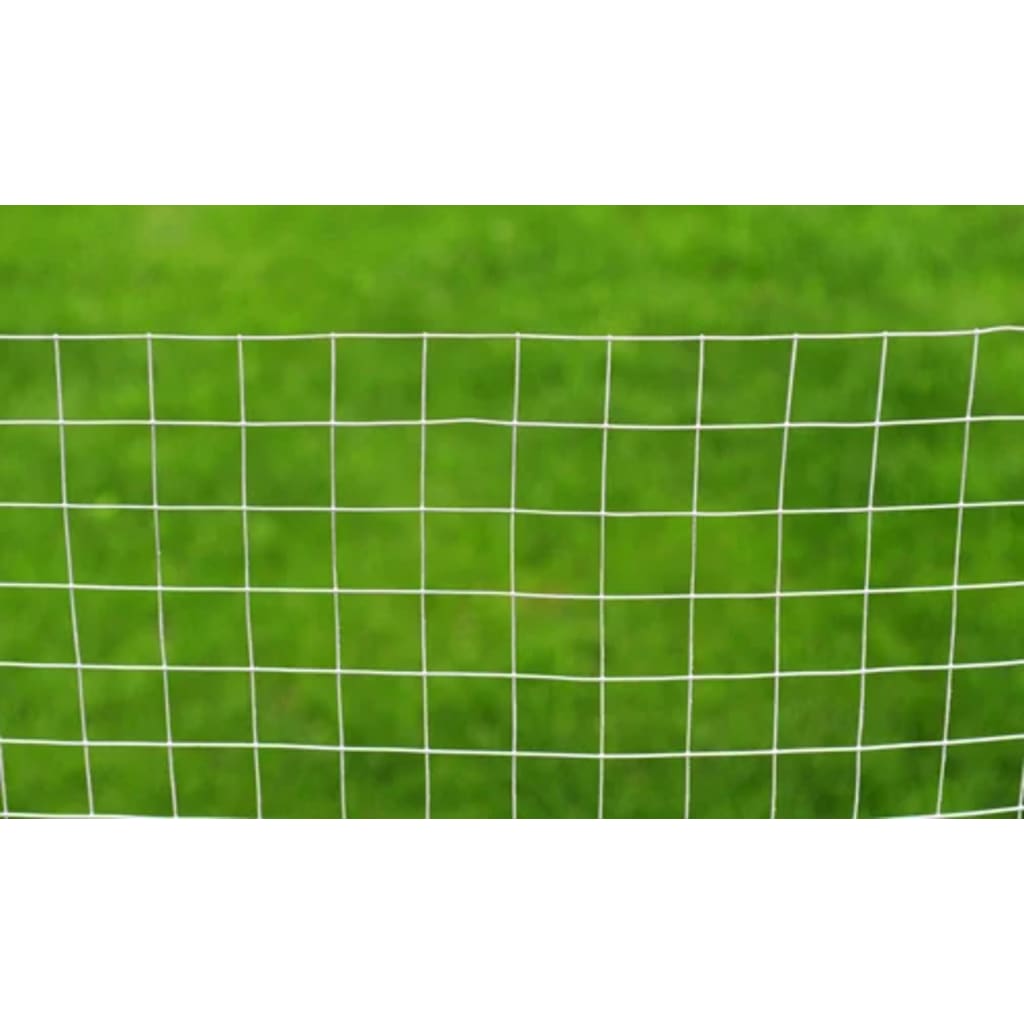 Drahtzaun Für Hühner Verzinkter Stahl 10X1 M N Silber