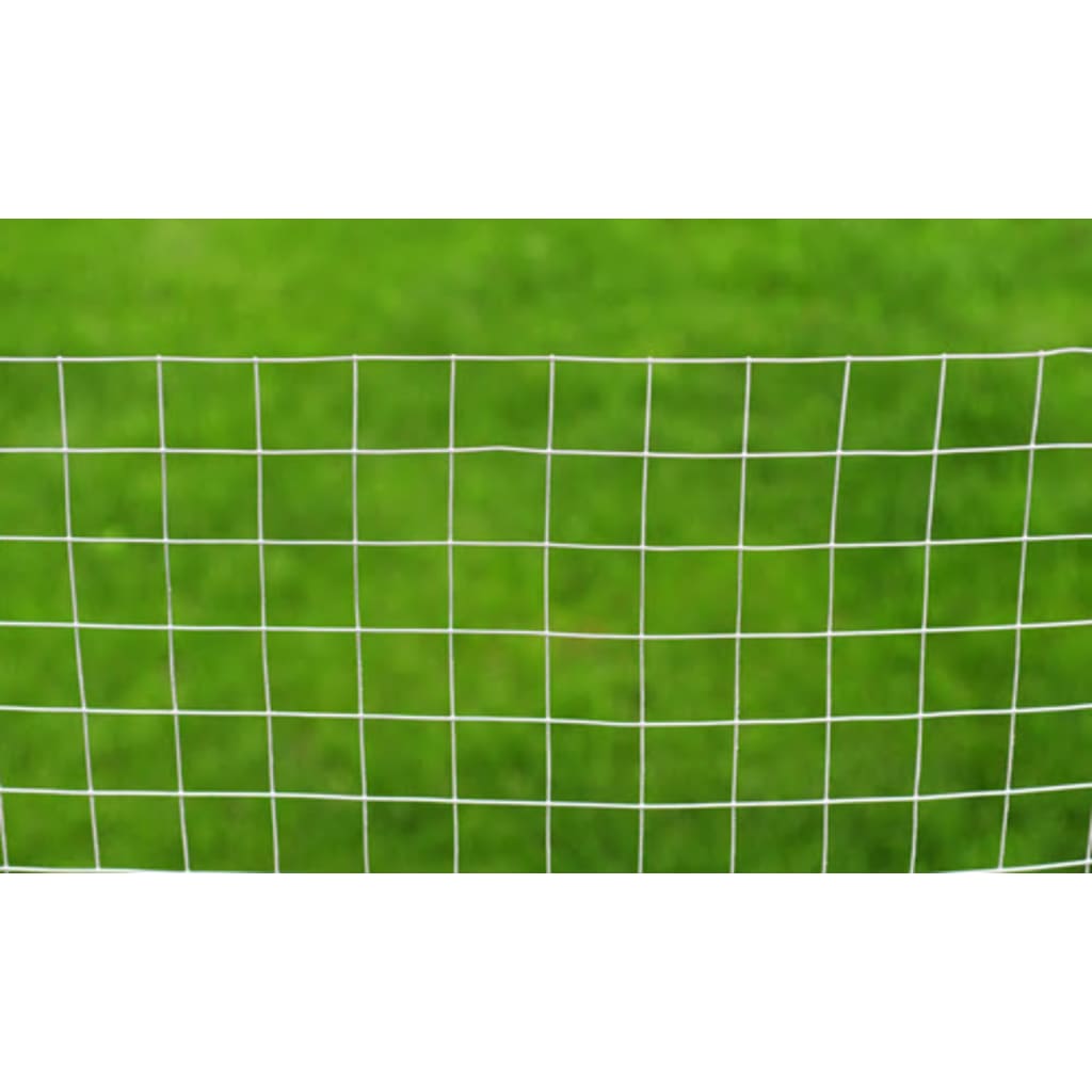 Drahtzaun Für Hühner Verzinkter Stahl 10X1 M N Silber