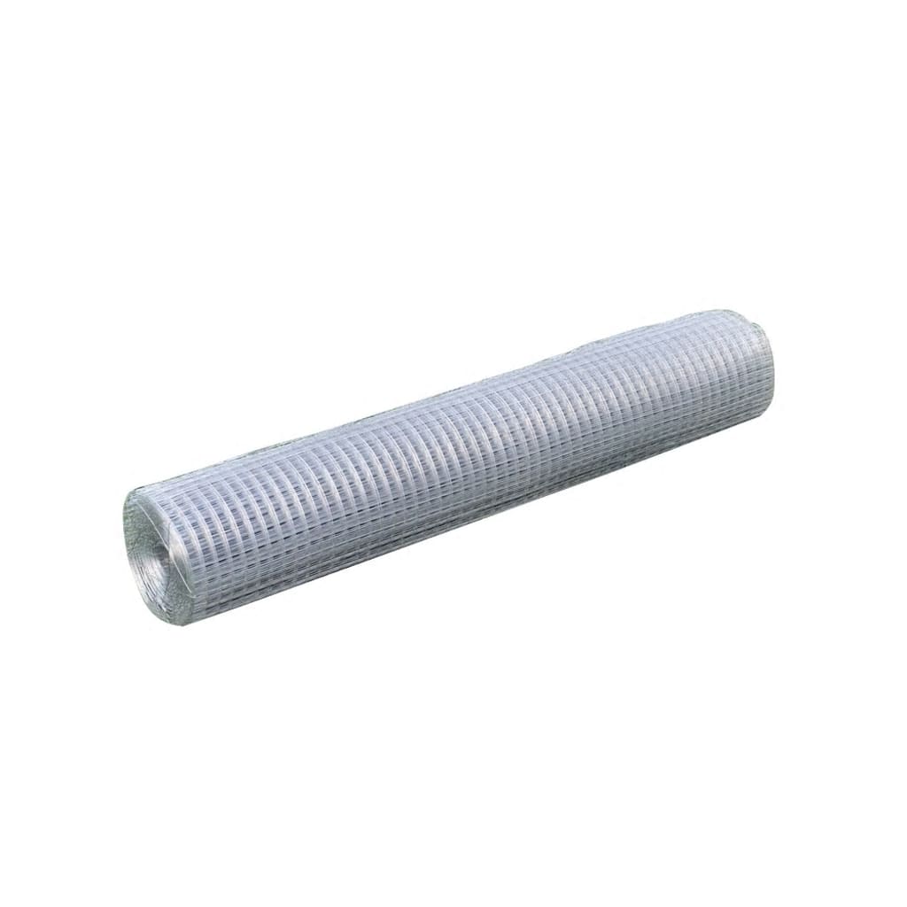 Drahtzaun Für Hühner Verzinkter Stahl 25X1 M N Silber