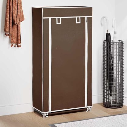 Schuhschrank Mit Abdeckung 58 X 28 X 106 Cm Stoff
