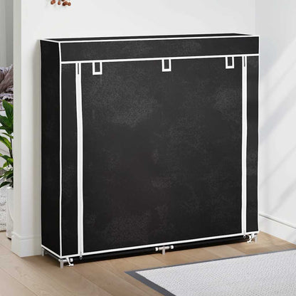 Schuhschrank Mit Abdeckung 115 X 28 X 110 Cm Stoff