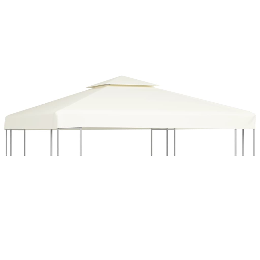 Pavillon-Ersatzdach 310 G/M² Weiß 3X3 M